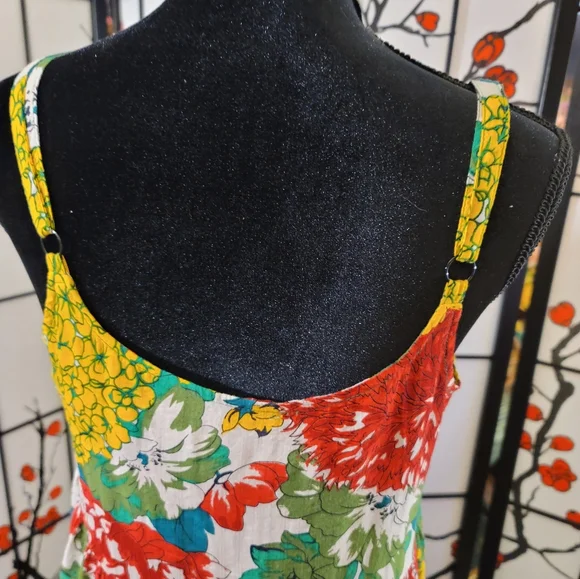 EMPIRE FLORAL PATTERN STRAPPY SUNDRESS/SIZE MEDIUM/LAYERED PIECES/SIZE MEDIUM - Picture 7 of 9